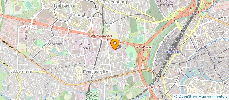 localisation de l'entreprise SOC EXPLOIT ENTR NETTOYAGE CRONENBOURG à STRASBOURG