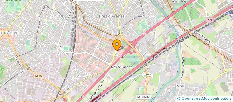 localisation de l'entreprise SOC EXPLOIT ESPACE PARFUM à MONTPELLIER
