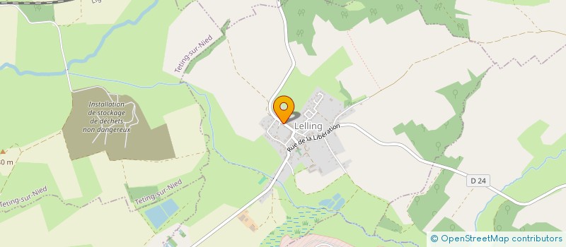 localisation de l'entreprise SOC EXPLOIT ET HENRY GERARD à LELLING