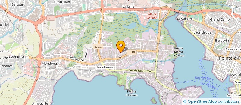 localisation de l'entreprise SOC EXPLOIT ETABL ANTILLES SANITAIRES à BAIE-MAHAULT