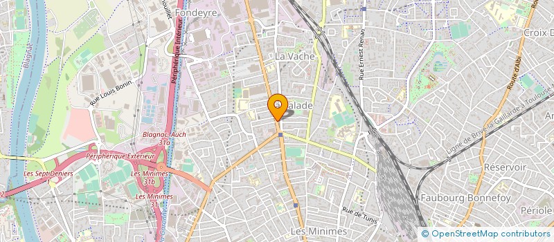 localisation de l'entreprise SOC EXPLOIT ETABL BARTHEL & FILS à TOULOUSE