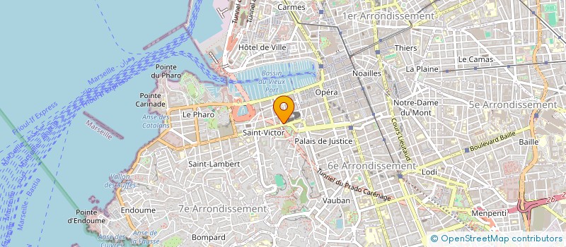 localisation de l'entreprise SOC EXPLOIT ETABL SCUOPPO-MUSSO à MARSEILLE