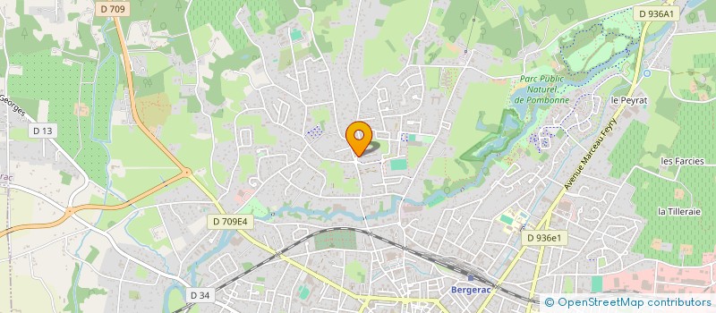 localisation de l'entreprise SOC EXPLOIT ETABLIS COLUSSI à BERGERAC