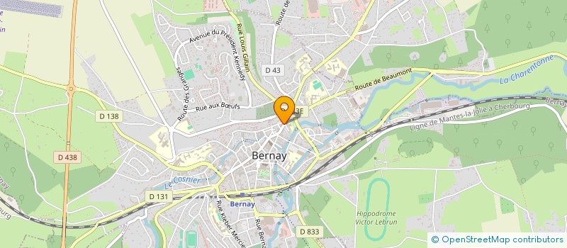 localisation de l'entreprise SOC EXPLOIT ETABLISSEMENTS MARCHAIS à BERNAY
