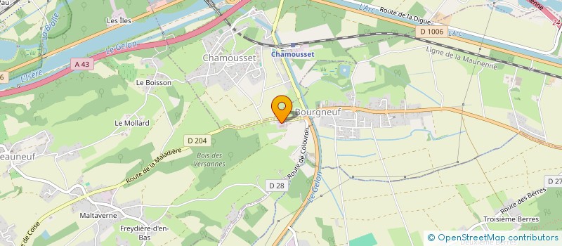 localisation de l'entreprise SOC EXPLOIT ETS AIME BERTHIER à CHATEAUNEUF