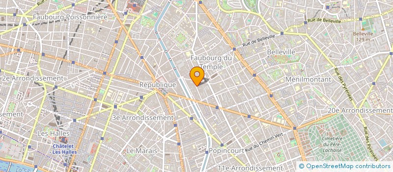 localisation de l'entreprise SOC EXPLOIT ETS BETTENCOURT M  PARIS