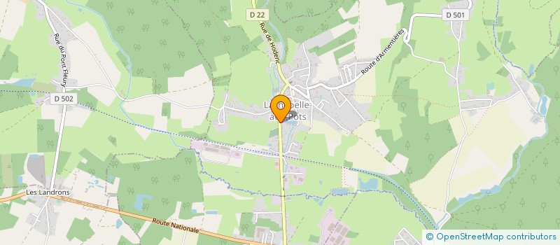 localisation de l'entreprise SOC EXPLOIT ETS BOYELDIEU à LACHAPELLE-AUX-POTS