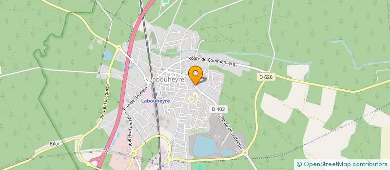 localisation de l'entreprise SOC EXPLOIT ETS BRAUNING  LABOUHEYRE