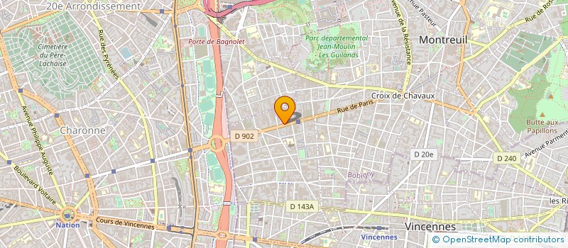 localisation de l'entreprise SOC EXPLOIT ETS BUARD MONTREUIL DIESEL à MONTREUIL