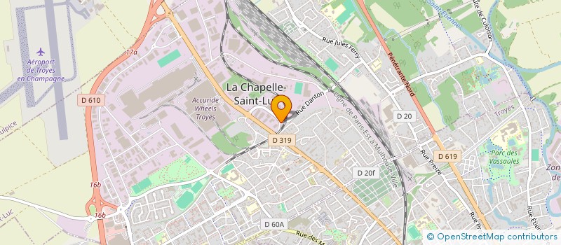 localisation de l'entreprise SOC EXPLOIT ETS CADOT MICHEL à LA CHAPELLE-SAINT-LUC