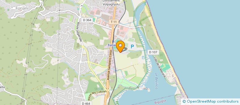 localisation de l'entreprise SOC EXPLOIT ETS CASTELLI FRERES à BASTIA