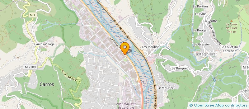 localisation de l'entreprise SOC EXPLOIT ETS CHRISTIAN DOGOR à CARROS