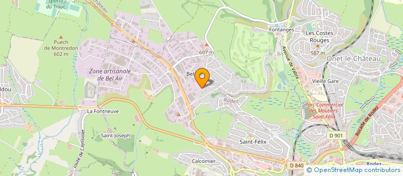 localisation de l'entreprise SOC EXPLOIT ETS GUY ZEBLOUN à OLEMPS