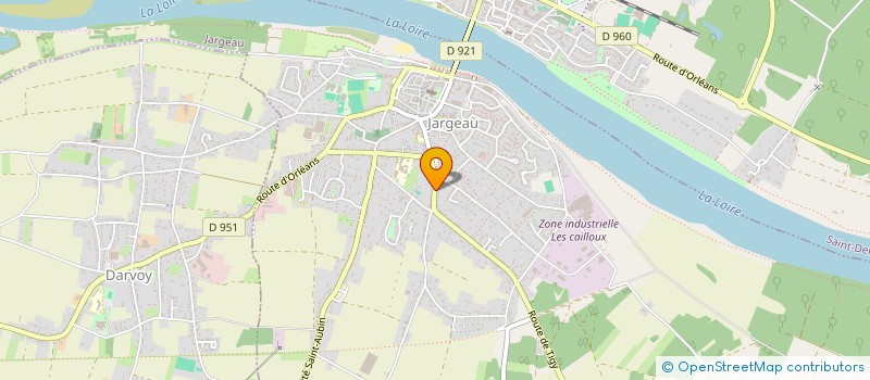 localisation de l'entreprise SOC EXPLOIT ETS JEAN PERRONNET SARL à JARGEAU
