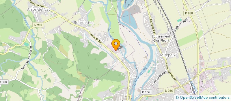 localisation de l'entreprise SOC EXPLOIT ETS JEAN PIERRE LATAPIE  BOURDETTES