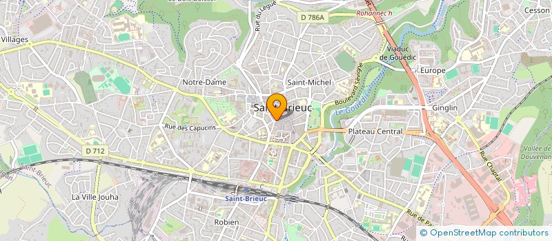 localisation de l'entreprise SOC EXPLOIT ETS LAGREE TOUDIC à SAINT-BRIEUC