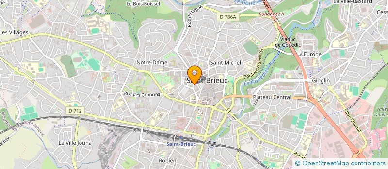 localisation de l'entreprise SOC EXPLOIT ETS MARY à SAINT-BRIEUC