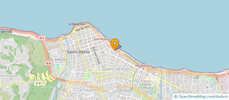 localisation de l'entreprise SOC EXPLOIT ETS STORE SOLEIL O.I. à SAINT-DENIS
