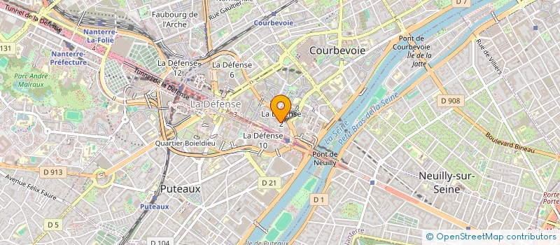 localisation de l'entreprise SOC EXPLOIT FERME DE L ORME à COURBEVOIE
