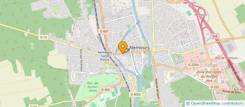 localisation de l'entreprise SOC EXPLOIT FOURNITURE GENERALE PAPIERS à NEMOURS