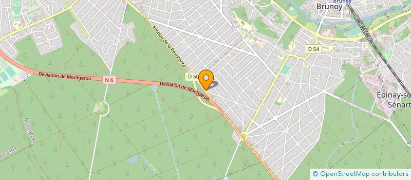 localisation de l'entreprise SOC EXPLOIT GARAGE G BONNET à BRUNOY