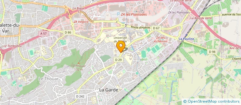 localisation de l'entreprise SOC EXPLOIT GARAGE JOSEPH GUEIT à LA GARDE