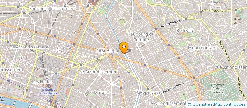 localisation de l'entreprise SOC EXPLOIT GARAGE JULES FERRY à PARIS