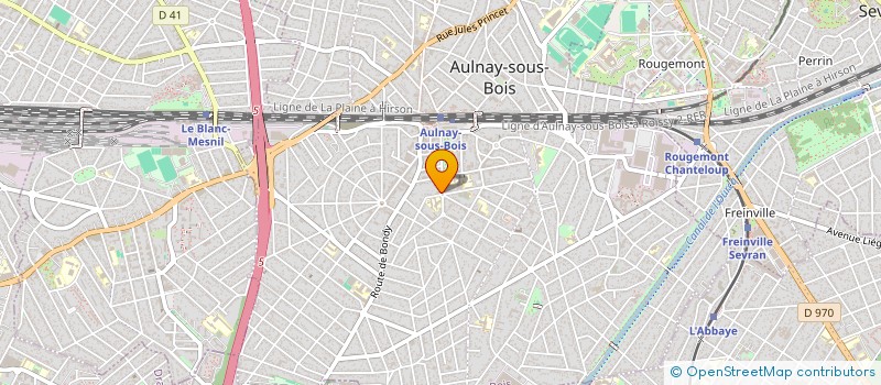 localisation de l'entreprise SOC EXPLOIT GARAGE REPUBLIQUE à AULNAY-SOUS-BOIS