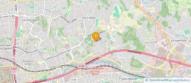 localisation de l'entreprise SOC EXPLOIT GARELLO CHRISTEL J. F. à MARSEILLE