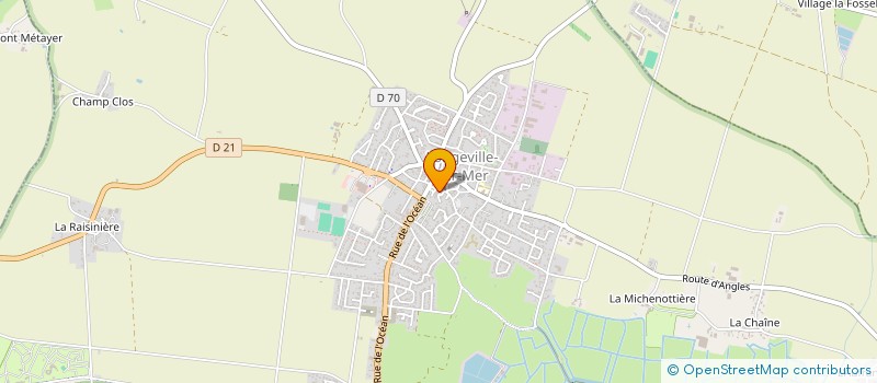 localisation de l'entreprise SOC EXPLOIT GODET PERE ET FILS à LONGEVILLE-SUR-MER