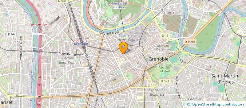 localisation de l'entreprise SOC EXPLOIT GRENOBLOISE CHOCOLATERIE à GRENOBLE