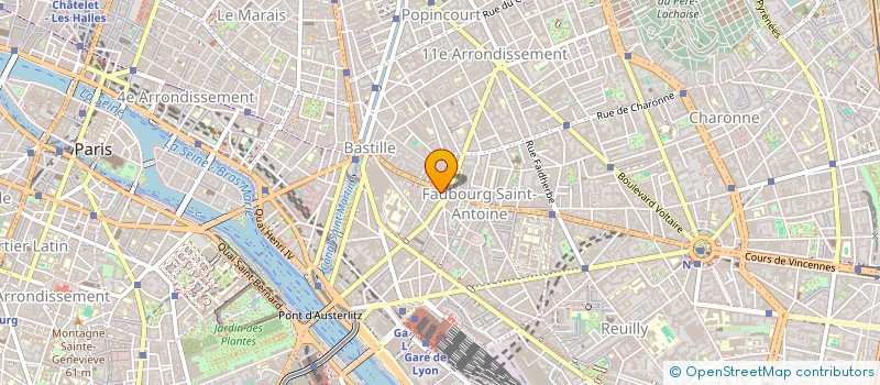 localisation de l'entreprise SOC EXPLOIT HOTEL ALLIES  PARIS 12