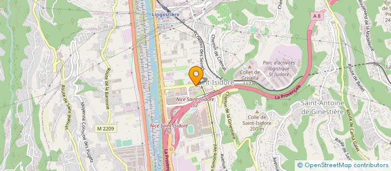 localisation de l'entreprise SOC EXPLOIT HOTEL HIBISCUS à NICE