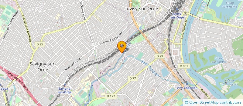 localisation de l'entreprise SOC EXPLOIT LOUBEAU PER ET FIL à SAVIGNY-SUR-ORGE