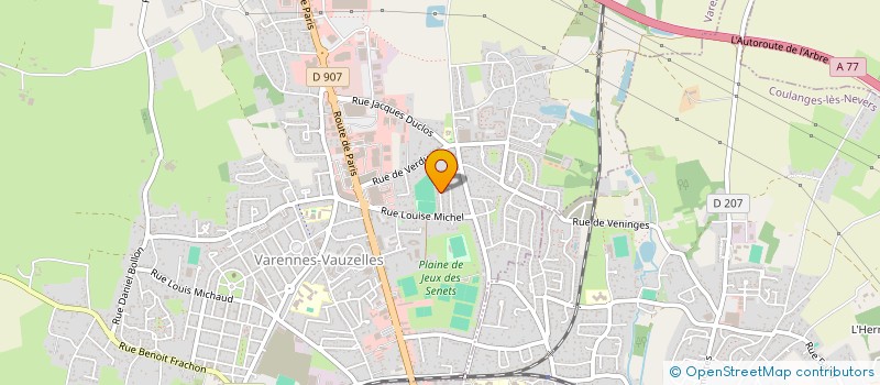localisation de l'entreprise SOC EXPLOIT MATERIELS à VARENNES-VAUZELLES