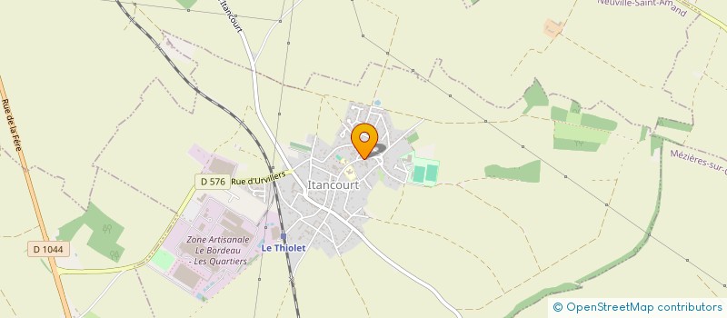 localisation de l'entreprise SOC EXPLOIT MECA D ITANCOURT à ITANCOURT