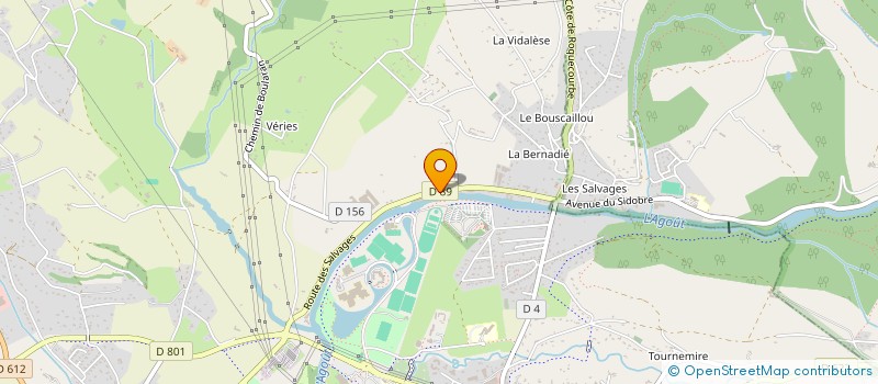 localisation de l'entreprise SOC EXPLOIT MENUISERIE FABRE à CASTRES