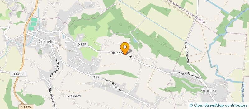 localisation de l'entreprise SOC EXPLOIT MICHEL CLOITRE  CORBELIN