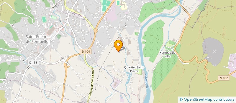 localisation de l'entreprise SOC EXPLOIT NOUVEAUX ABATTOIRS AUBENAS à AUBENAS