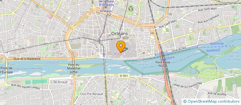 localisation de l'entreprise SOC EXPLOIT ORLEANS IMPRESS PHOTO PUBLIC à ORLEANS