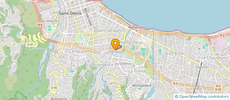 localisation de l'entreprise SOC EXPLOIT PARCS AUTOMOBILES REUNION à SAINT-DENIS