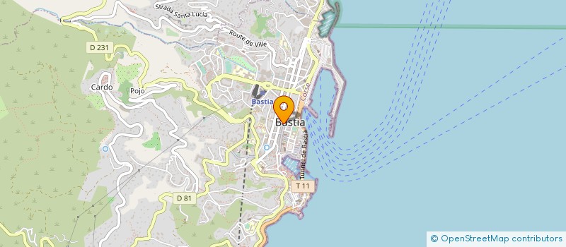 localisation de l'entreprise SOC EXPLOIT PHOTO CYRNOS à BASTIA