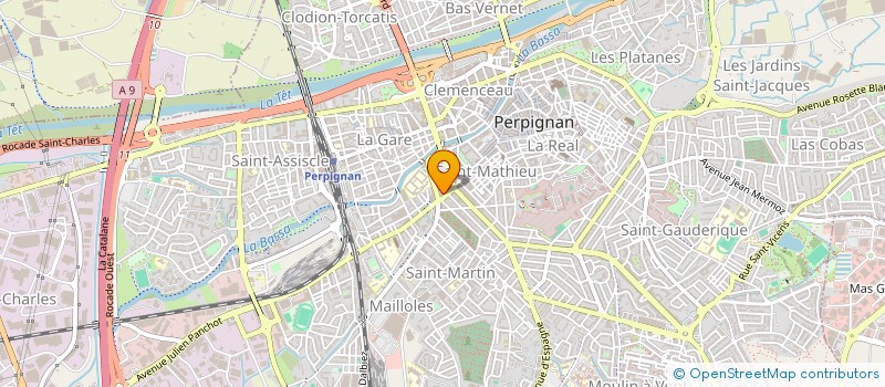 localisation de l'entreprise SOC EXPLOIT RENE CARGOL à PERPIGNAN