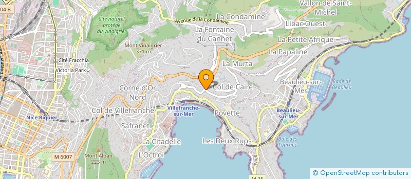 localisation de l'entreprise SOC EXPLOIT RESTAURANT LE MASSOURY à VILLEFRANCHE-SUR-MER