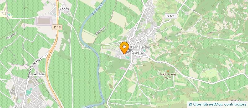 localisation de l'entreprise SOC EXPLOIT ROUMEGOUX  CASTELNAU-DE-GUERS