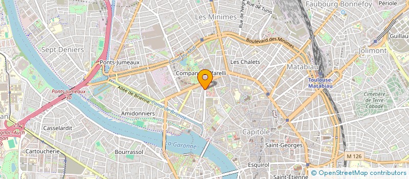 localisation de l'entreprise SOC EXPLOIT ROUSSELOT OZENNE RIQUET à TOULOUSE