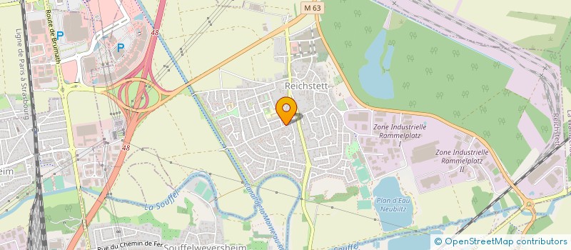 localisation de l'entreprise SOC EXPLOIT SANDRATHERM à REICHSTETT