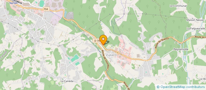 localisation de l'entreprise SOC EXPLOIT SARLADAISE MATERIEL AGRICOLE à SARLAT-LA-CANEDA