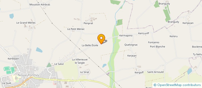 localisation de l'entreprise SOC EXPLOIT SOCIETE NOYALAISE AGGLOMERES à NOYAL-PONTIVY