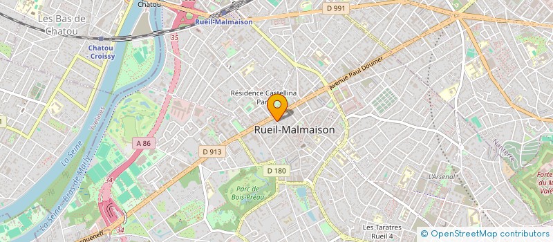 localisation de l'entreprise SOC EXPLOIT STUDIO LAVERTON à RUEIL-MALMAISON